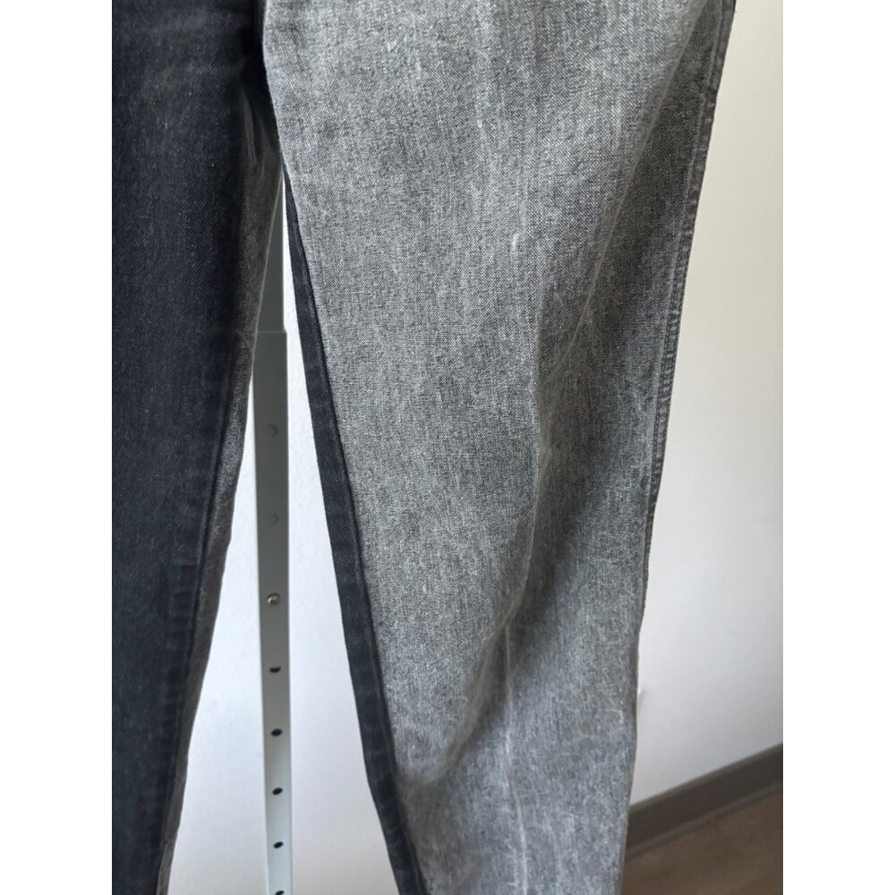 VTG Sergio Valente Jeans 32 Two-Tone High Rise Straight Leg Festival Streetwear - Picture 16 of 16